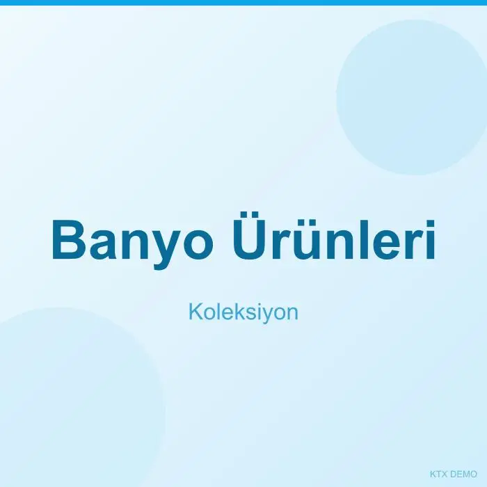 Banyo Ürünleri