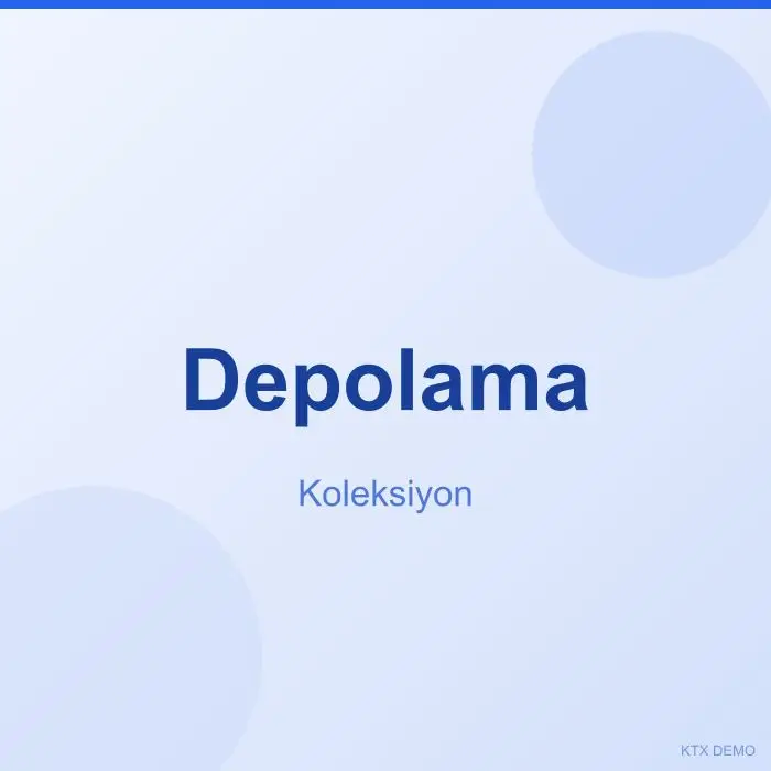 Depolama
