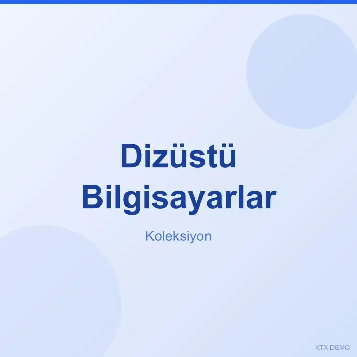 Dizüstü Bilgisayarlar