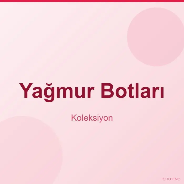 Yağmur Botları