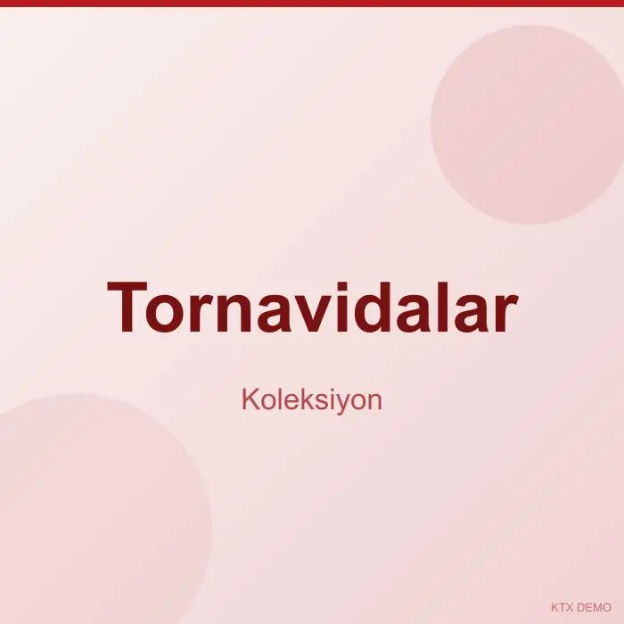 Tornavidalar
