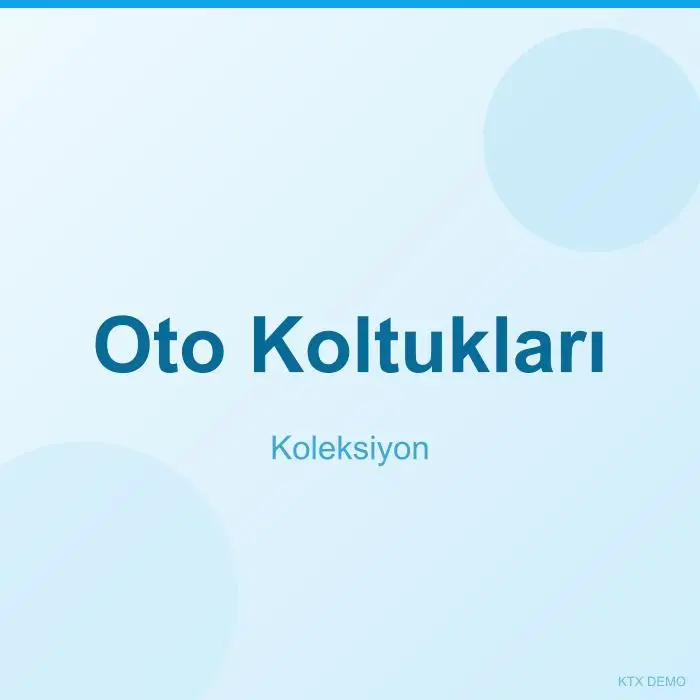 Oto Koltukları