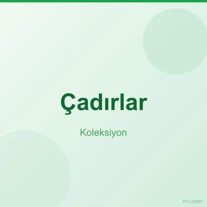 Çadırlar