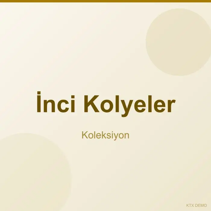 İnci Kolyeler
