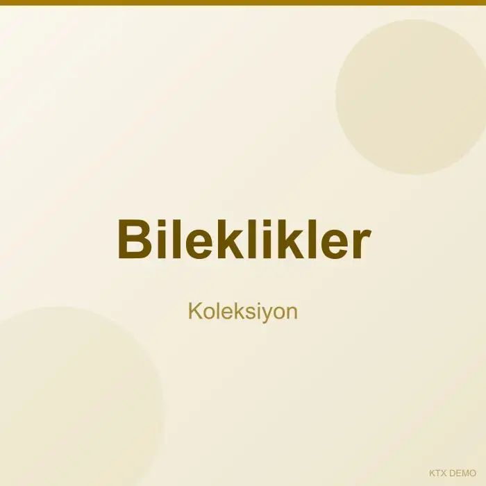Bileklikler