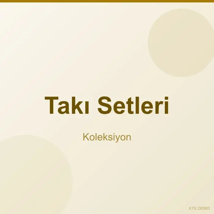 Takı Setleri