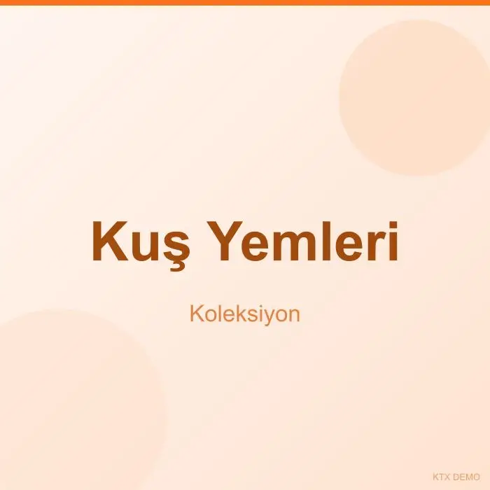 Kuş Yemleri