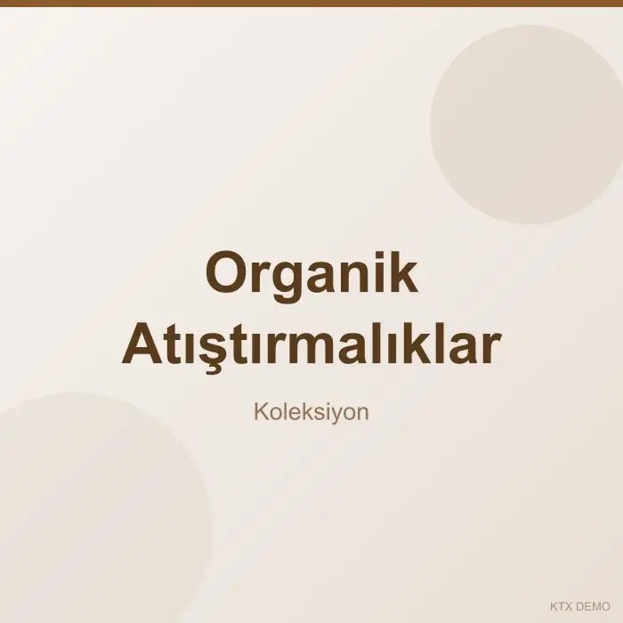 Organik Atıştırmalıklar