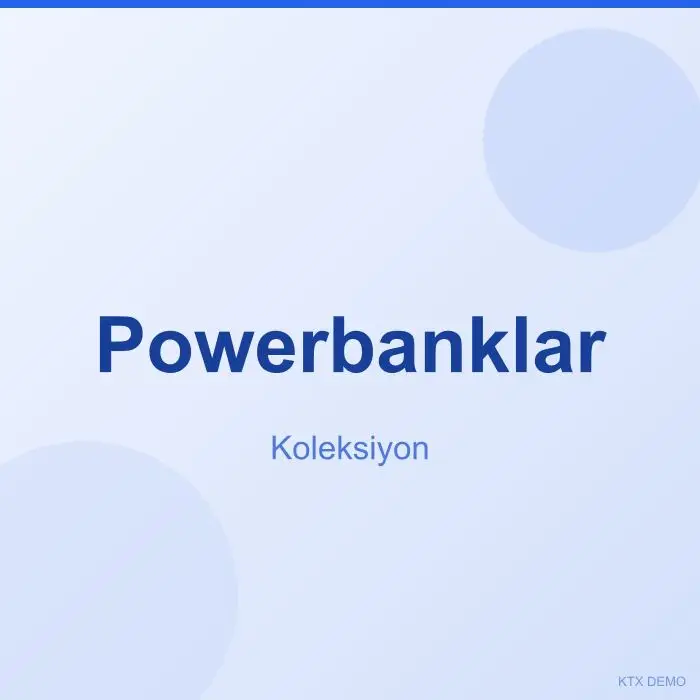 Powerbanklar