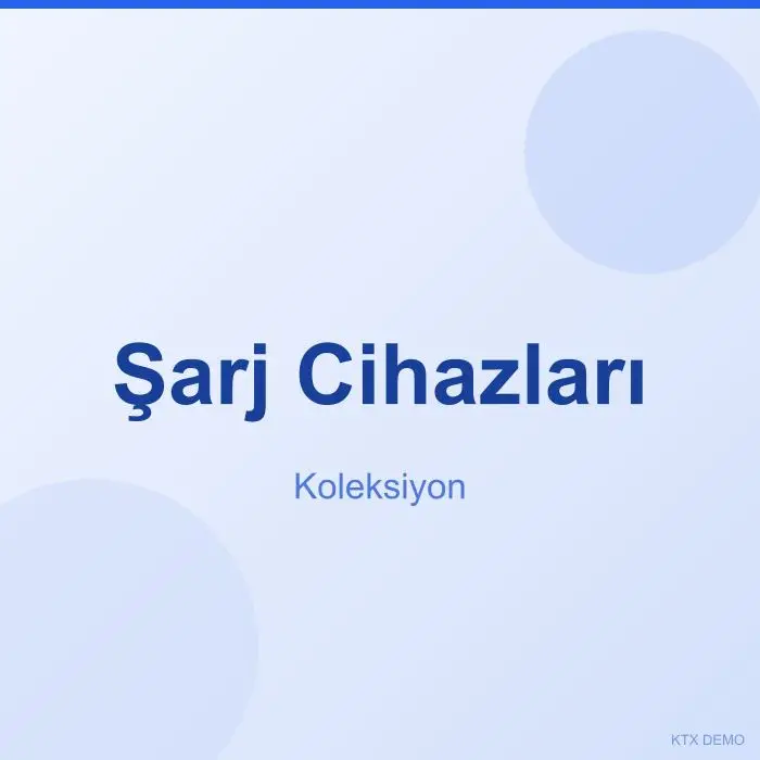Şarj Cihazları