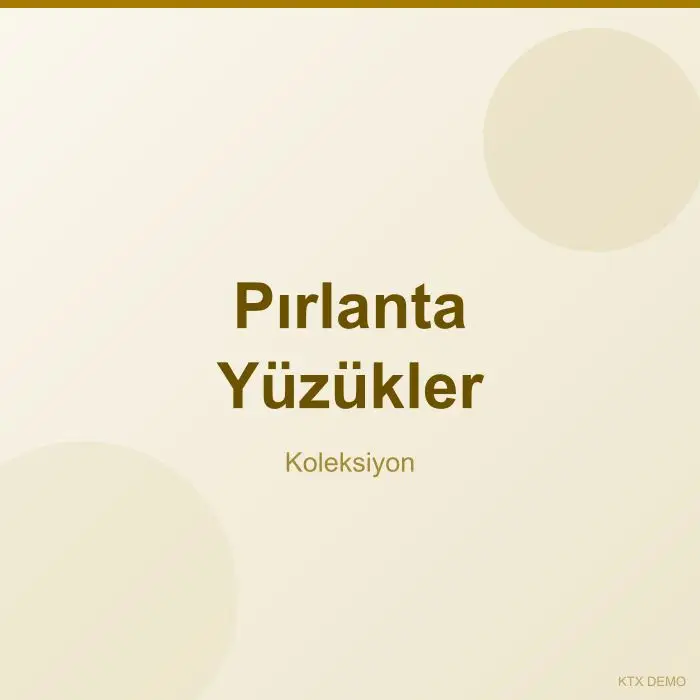 Pırlanta Yüzükler