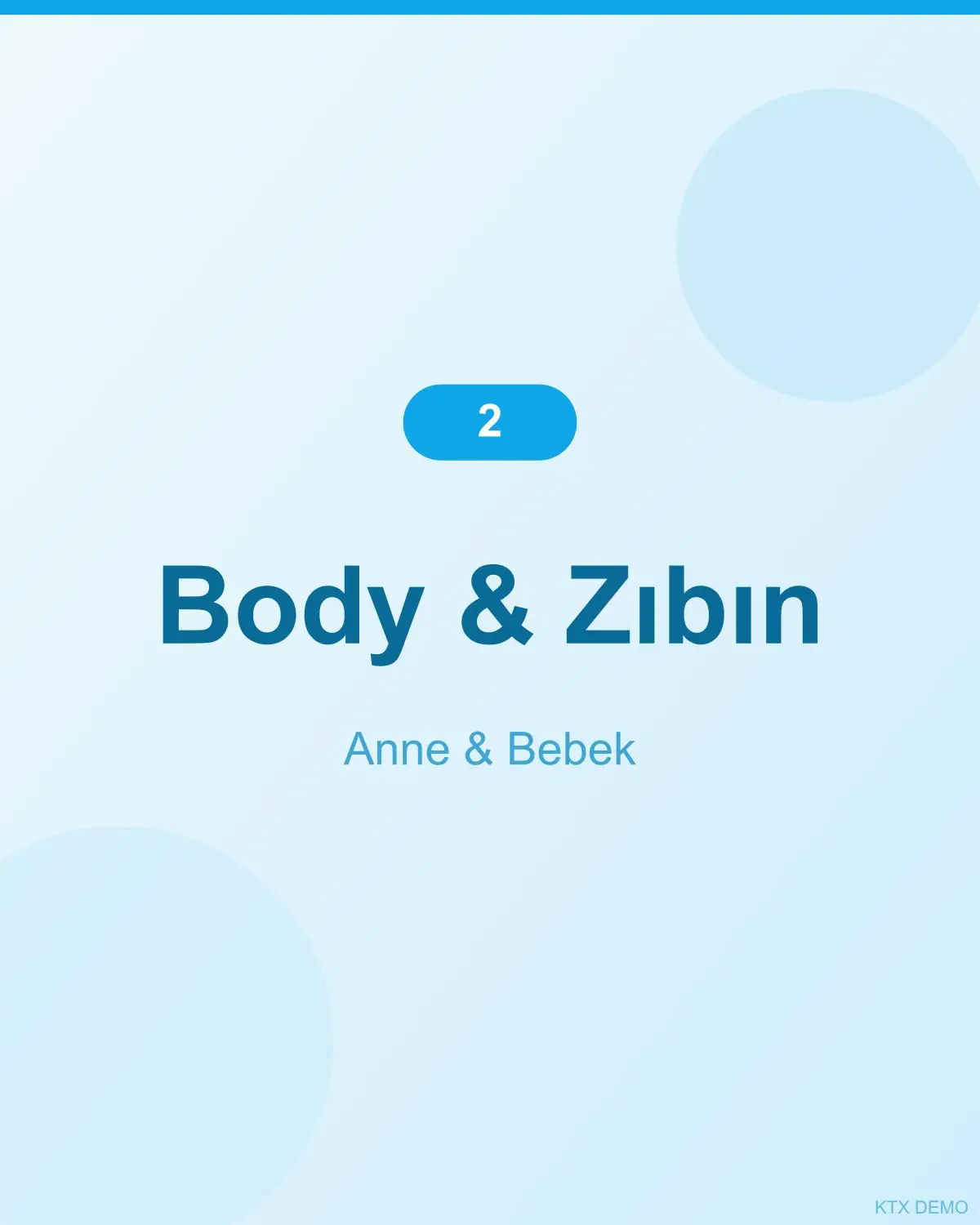 Yumuşak Penye Body 1-2