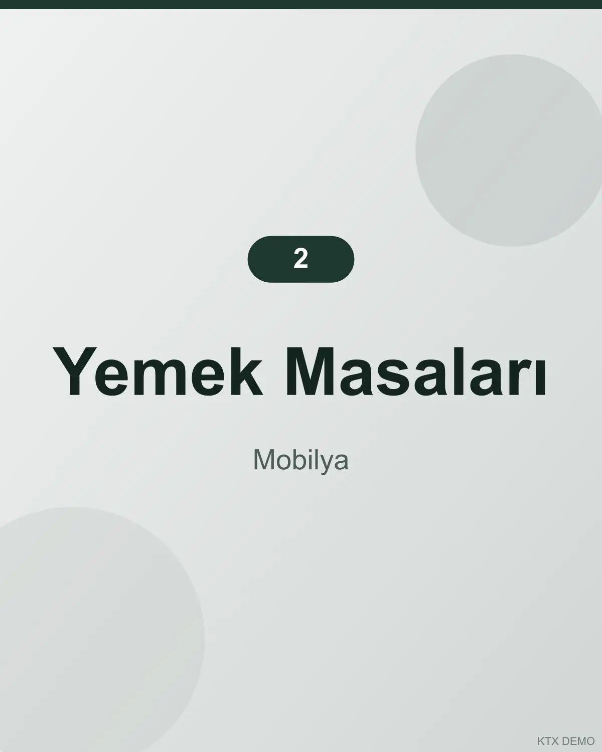 Klasik Deri Yemek Masası 1-2