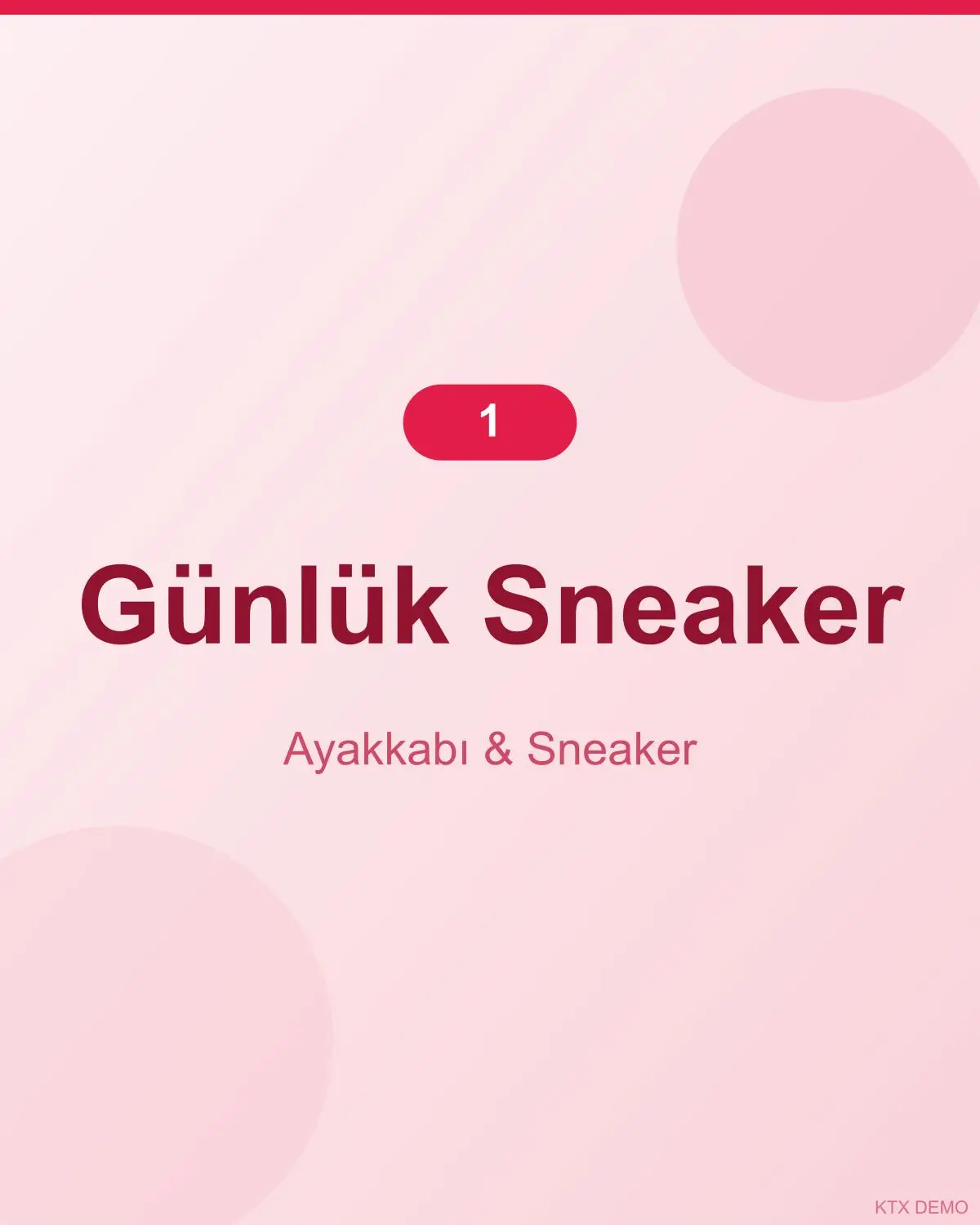 Sokak Kanvas Sneaker 1