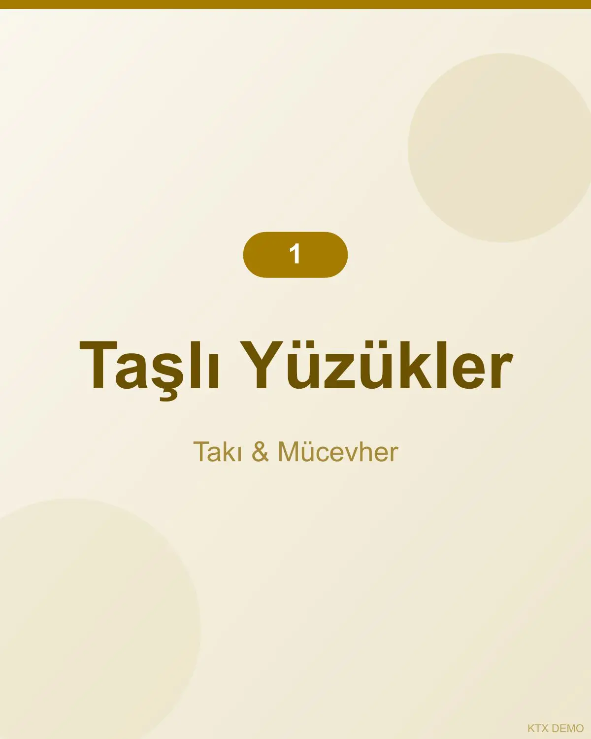 Işıltılı Topaz Taşlı Yüzük 1