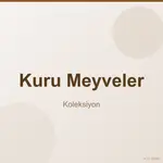 Kuru Meyveler