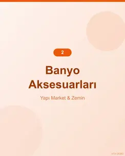 Premium Antrasit Aksesuar Seti 1