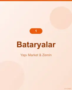 Premium Antrasit Batarya 1