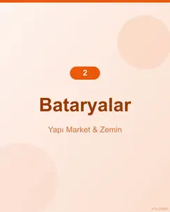Premium Antrasit Batarya 1