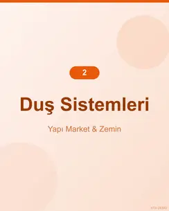 Premium Antrasit Duş Sistemi 1