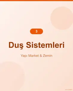 Premium Antrasit Duş Sistemi 1