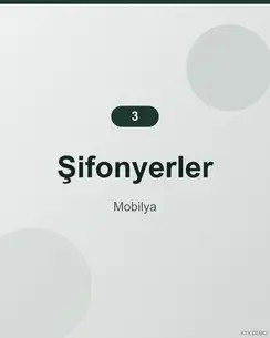 Rustik Mermer Şifonyer 10