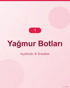Minimal Süet Yağmur Botu 11