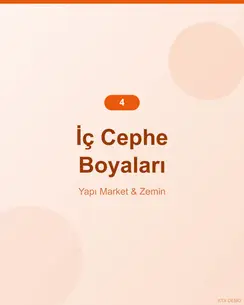 Premium Antrasit İç Cephe Boyası 1