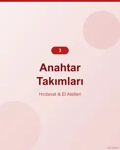Profesyonel Çelik Anahtar Takımı 4