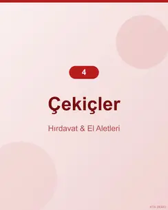 Profesyonel Çelik Çekiç 4