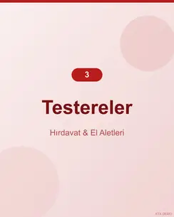 Profesyonel Çelik Testere 4