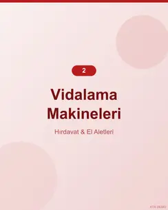 Profesyonel Çelik Vidalama Makinesi 12