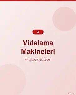 Profesyonel Çelik Vidalama Makinesi 12