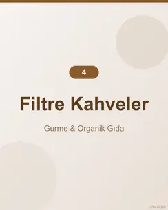 Dengeli Akdeniz Filtre Kahve 1