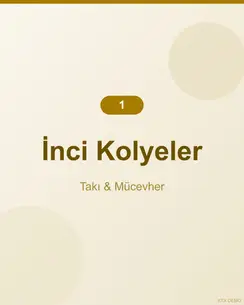 Işıltılı Topaz İnci Kolye 5