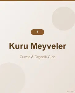 El Yapımı Ege Kuru Meyve 3
