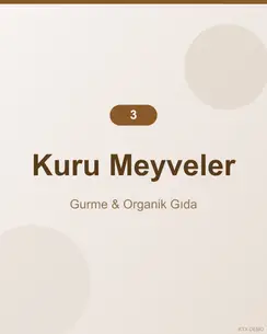 El Yapımı Ege Kuru Meyve 3