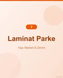 Premium Antrasit Laminat Parke 1