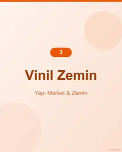 Premium Antrasit Vinil Zemin 9