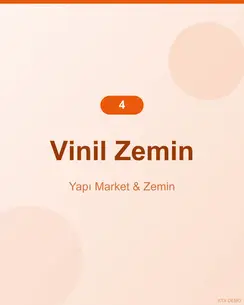 Premium Antrasit Vinil Zemin 9