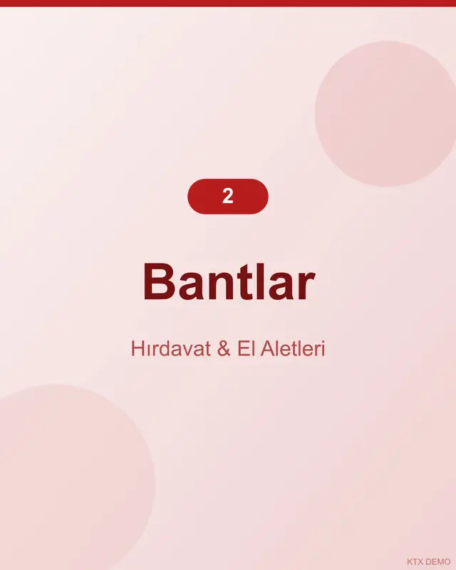 Şarjlı Krom Vanadyum Bant 3-2