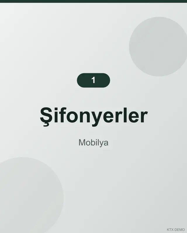 Klasik Deri Şifonyer 9