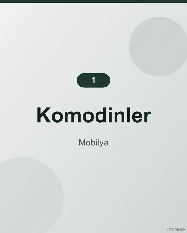 Rustik Mermer Komodin 2