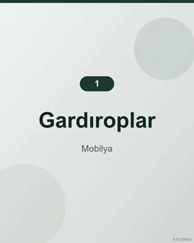 Rustik Mermer Gardırop 2