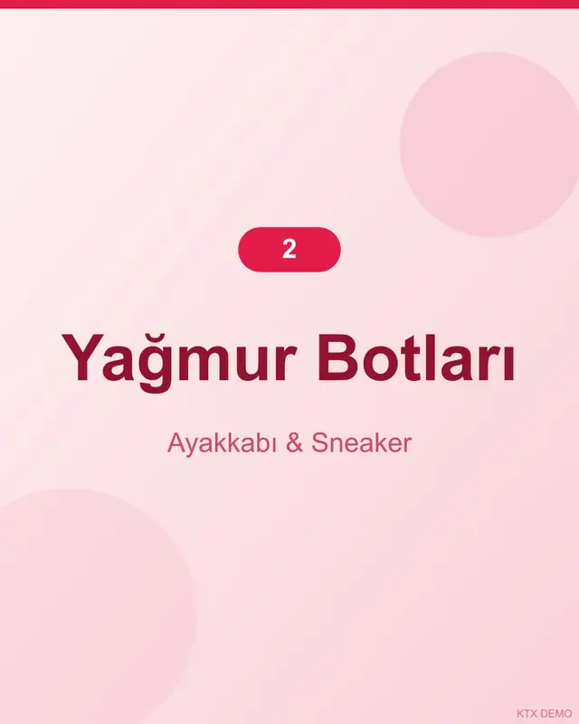 Retro Deri Yağmur Botu 12-2