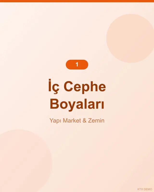 Dayanıklı Meşe Desen İç Cephe Boyası 12