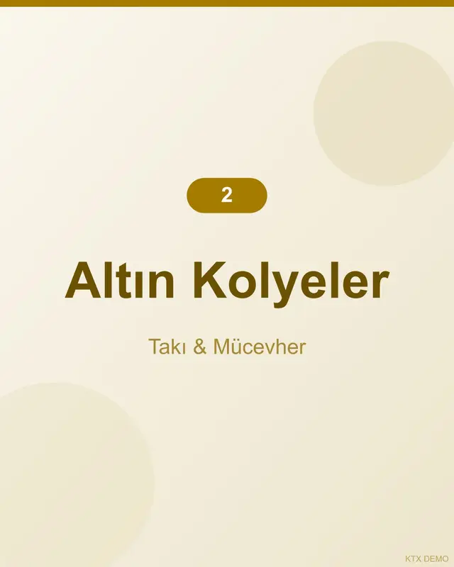 Klasik Yakut Altın Kolye 2-2
