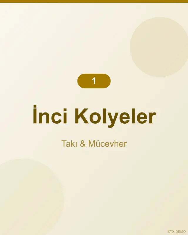 Işıltılı Topaz İnci Kolye 1