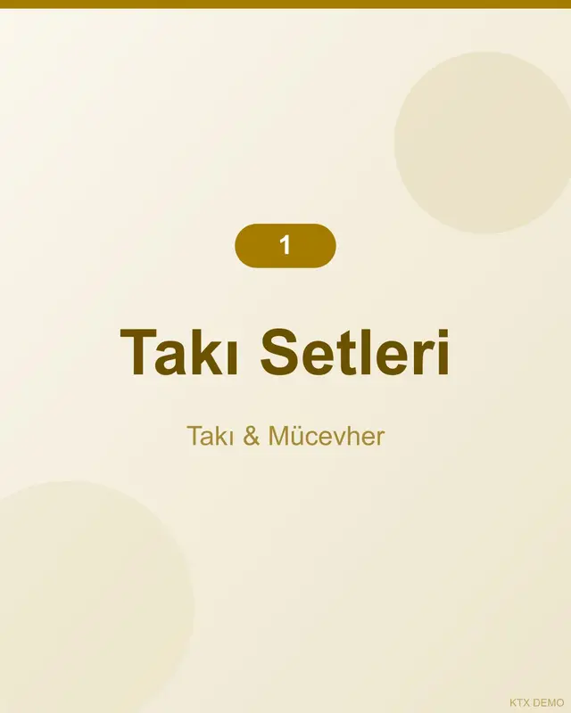 Zarif Safir Takı Seti 12