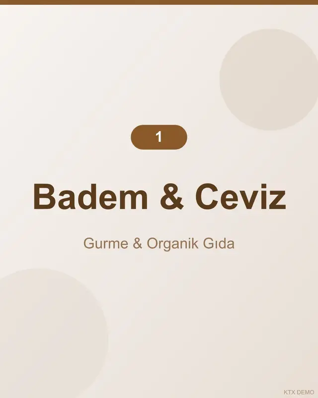 Özel Seri Anadolu Badem 10